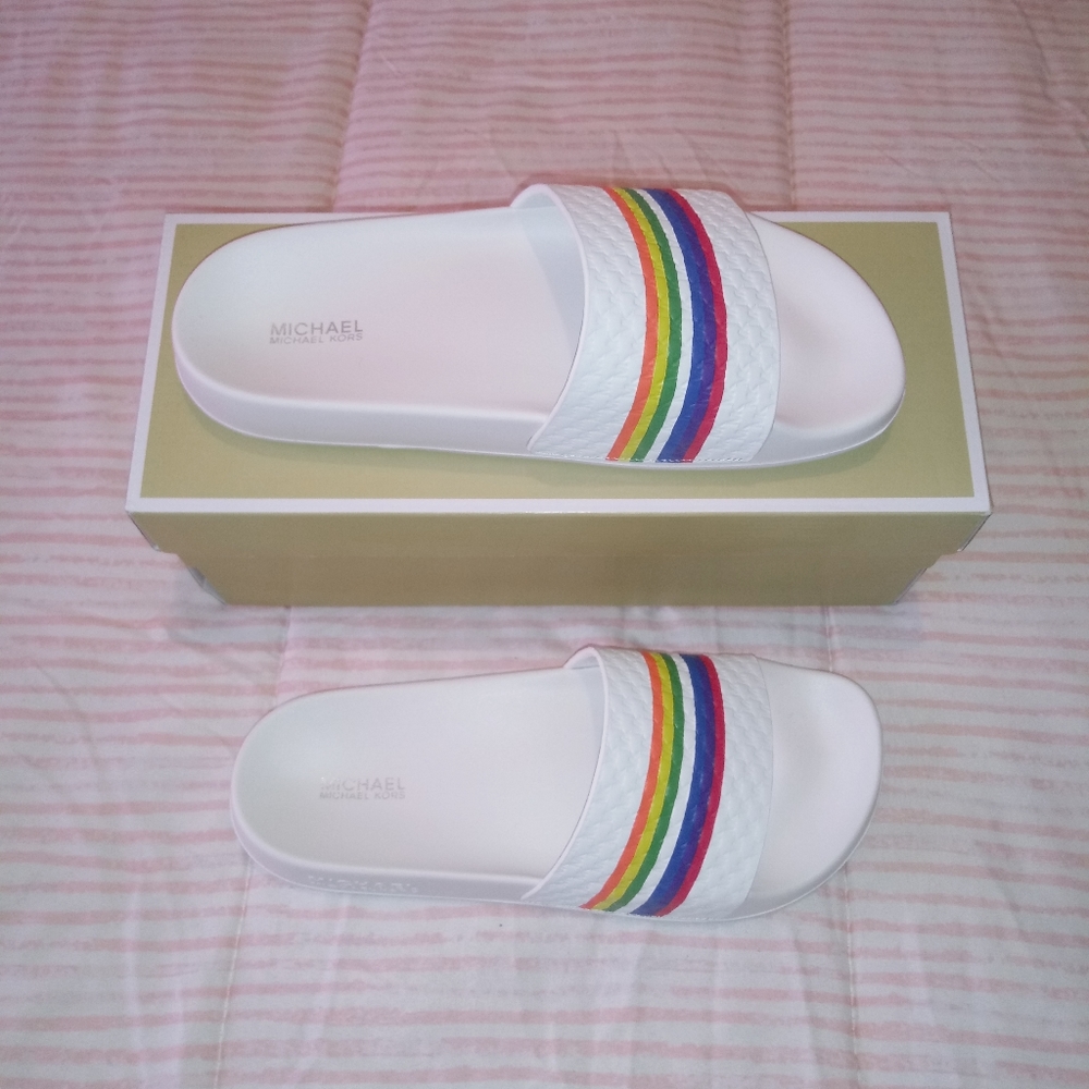 Michael Kors Gilmore Slides Sandals